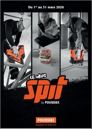 PROMOTION FOUSSIER 'LE MOIS SPIT'