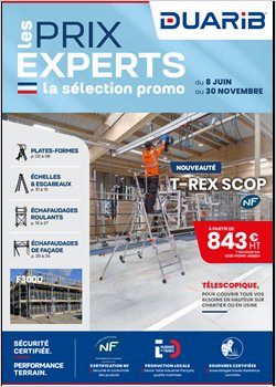 PROMOTION 'DUARIB - LES EXPERTS'